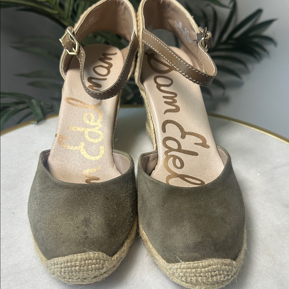 Sam Edelman Women’s Harmany Wedge Sandal Heels size 7 - Picture 2 of 8